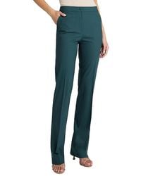 Santorelli - Amara Wool Stretch Straight Leg Pant - Lyst