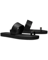 Tory Burch - Toe Ring Flip Flop Sandals - Lyst