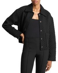 Vince - Quilted Collared Jacket - Lyst