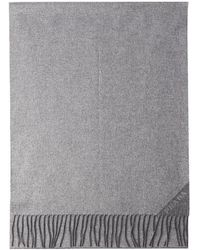Prada - Jacquard Evening Silk, Cashmere And Lurex Scarf - Lyst