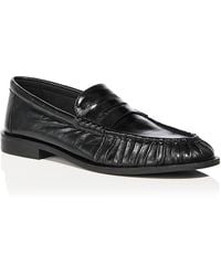 Aqua - Hanah Loafer Flats - Lyst