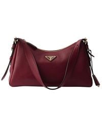 Prada - Aimee Medium Leather Shoulder Bag - Lyst