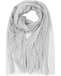 Echo - Sequin Gauze Wool Wrap - Lyst