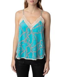 Zadig & Voltaire - Christy Cdc Chaines Camisole - Lyst