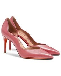 Santoni - Leather High-Heel Pump - Lyst
