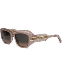 Dior - Signature S13I Rectangular Sunglasses, 52Mm - Lyst
