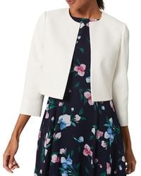 Hobbs - Elize Open Front Jacket - Lyst