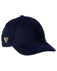 Prada - Corduroy Baseball Cap - Lyst