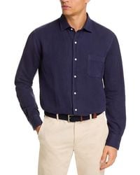 Peter Millar - Canal Linen Cotton Sport Shirt - Lyst