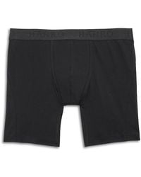 Hanro - Cotton Essentials Long-Leg Boxer Briefs - Lyst