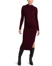 Ripe Maternity - Nella Rib Nursing Knit Dress - Lyst
