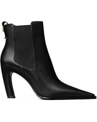 Tory Burch - Romy 85 Leather Chelsea Boots - Lyst