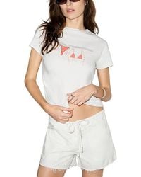 RE/DONE - Classic Bare Minimum Graphic Tee - Lyst