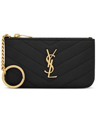 Saint Laurent - Monogram Key Pouch - Lyst