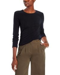 Leset - Pointelle Long Sleeve Top - Lyst