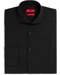 HUGO - Jason Slim Fit Long Sleeve Cotton Dress Shirt - Lyst
