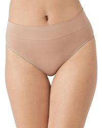 Wacoal - Feeling Flexible Seamless Hi Cut Brief - Lyst