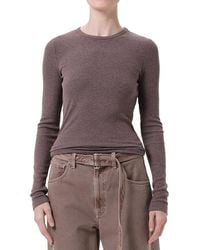 Agolde - Delphi Slim Tee - Lyst