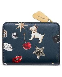 Marc Jacobs - The Trinket Utility Snapshot Leather Mini Compact Wallet - Lyst