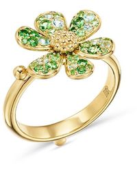 Temple St. Clair - 18K Multi-Gemstone Flower Power Ring - Lyst
