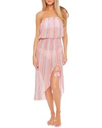 Becca Beach Ball Long Dress Cover - Up - Pink