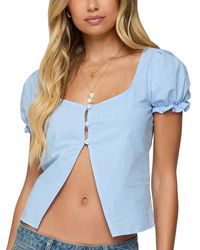 Edikted - Dorothea Split Front Top - Lyst
