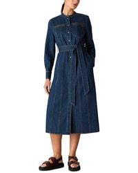 Whistles - Myra Midi Dress - Lyst