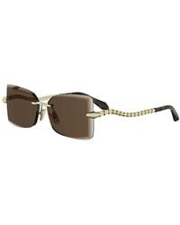 BVLGARI - Serpenti Viper Rectangular Sunglasses, 59Mm - Lyst