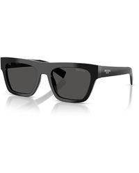 Prada - Rectangular Sunglasses, 55Mm - Lyst