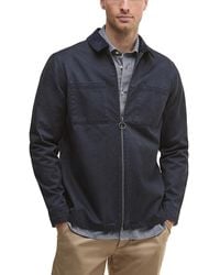 Barbour - Lenker Twill Overshirt - Lyst