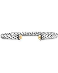 David Yurman - Cable Cuff Bracelet - Lyst
