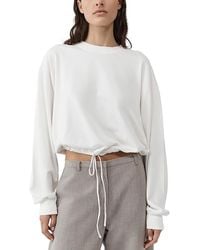 St. Agni - Drawstring Long Sleeve Top - Lyst