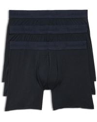 Commando - Micro Modal Modern Fit Boxer Briefs, Pack Of 3 - Lyst
