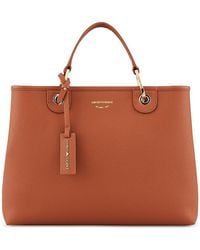 Emporio Armani - Myea Medium Shopper Tote Bag - Lyst