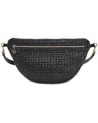Clare V. - Grande Fanny Woven Checker Leather Belt Bag - Lyst