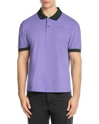 Marni - Slim Fit Short Sleeve Polo Shirt - Lyst