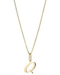 Ana Luisa - Solid Script Letter Necklace - Lyst