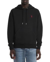 Ami Paris - Logo Hoodie - Lyst