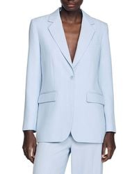 Sandro - Sequin Stripe Suit Jacket - Lyst