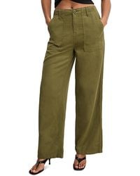 GOOD AMERICAN - Lite Linen Blend Pants - Lyst