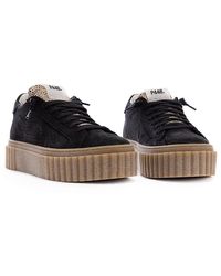 P448 - Creeper Lace Up Platform Sneakers - Lyst