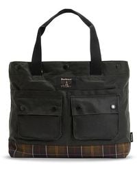 Barbour - Field Wax Tote - Lyst