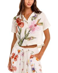 Agua Bendita - Vittoria Ambar Shirt Swim Cover-Up - Lyst