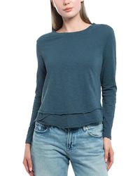 Wilt - Long Sleeve Mock Layer Tee - Lyst