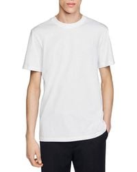 Sandro - Crewneck Logo Tee - Lyst