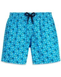 Vilebrequin - Jihin Micro Ronde Des Tortues Print 5 Swim Trunks - Lyst