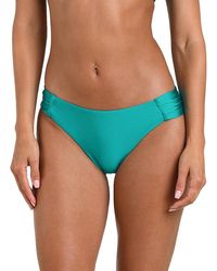 Sunshine 79 - Solid Shirred Side Hipster Bottom - Lyst