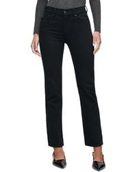 DL1961 - Mara Straight Mid Rise Instasculpt Ankle Jeans - Lyst