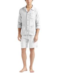 Vilebrequin - Linen Solid Overshirt - Lyst