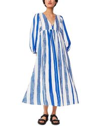 Whistles - Painted Stripe Gloria Dress - Lyst